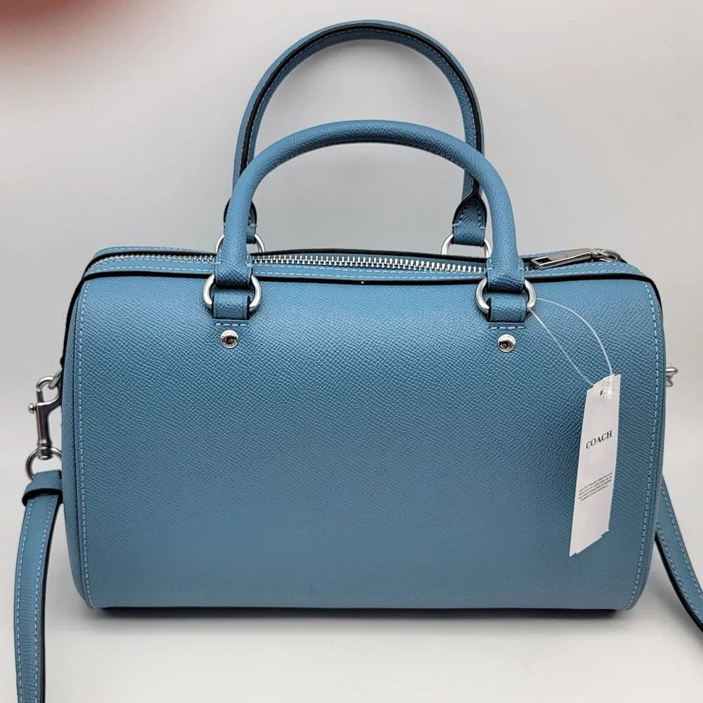 Coach Rowan Satchel CC143 Pacific Blue - Picture 2 of 8